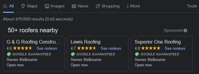 Google Guaranteed Badge Google Guaranteed Badge